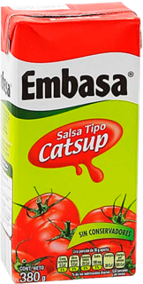 SALSA CATSUP EMBASA  380GR