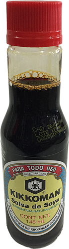 SALSA DE SOYA KIKKOMAN 148ML.