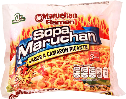 SOPA MARUCHAN BOLSA CAM PICANT