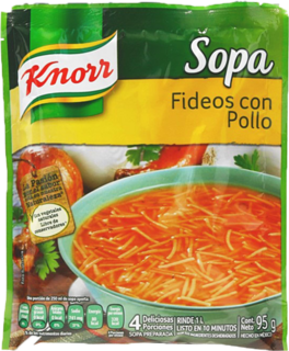 [SOPA INST KNORR FIDEO Y POLLO