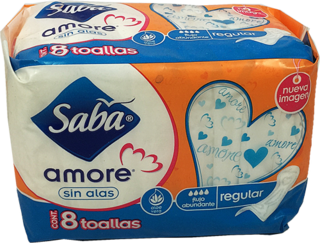 SABA AMORE REG S/ALAS C/8
