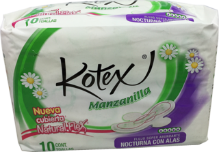 KOTEX NOCT MAN C/ALAS F.ABU 10