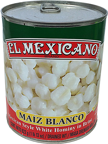MAIZ P/POZOLE EL MEXICANO 822G
