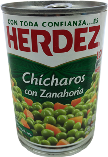 CHICHAROS HERDEZ C/ZAN 450