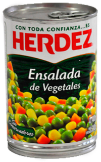 ENSALADA DE VEGETA  400 HERDEZ