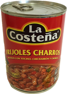 FRIJOLES COSTENA CHARROS 560GR