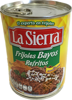 FRIJOLES LA SIERRA REFRITO 580