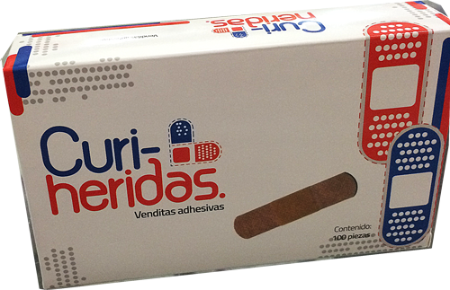 CURITAS C/100 CURI-HERIDAS