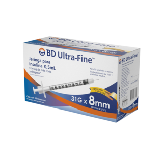 JERINGA BD INSULINA .5ML 31X 8