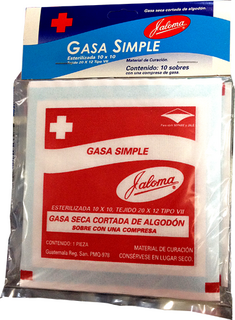 GASA JALOMA 10X10 C/ 10