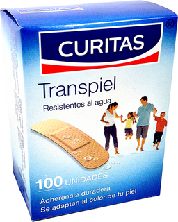 CURITAS C/100 TRASPIEL ANTISEP