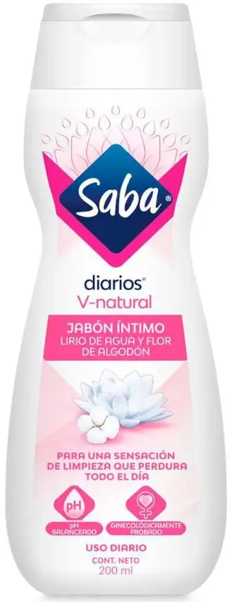 SABA JABON INTIMO NATURAL 200M