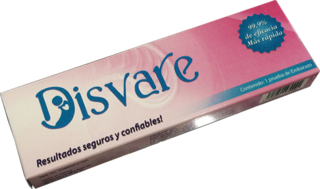 PRUEBA DE EMBARAZO DISVARE