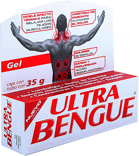 ULTRA BENGUE GEL 35G ROJO