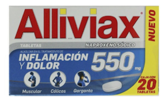 ALLIVIAX T 20 550MG