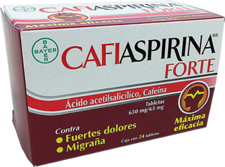 CAFIASPIRINA FTE T 24