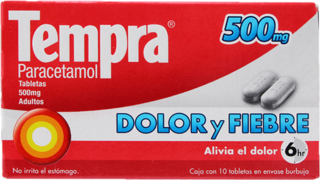 TEMPRA T 10 500MG