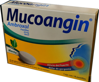 MUCOANGIN T 18 MENTA