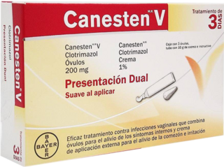 CANESTEN V DUAL 3 DIAS