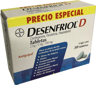 DESENFRIOL D TAB C/30
