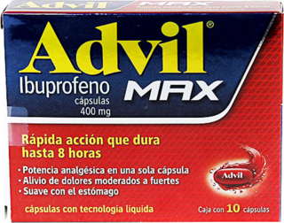 ADVIL MAX C 10 400MG