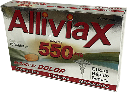 ALLIVIAX T 10 550MG