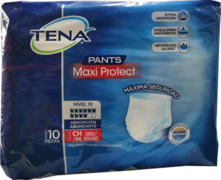 PANAL TENA PANTS MEDIANO  C/10