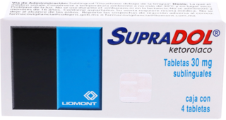 SUPRADOL T 4 30MG