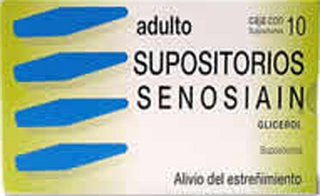 SUPOSITORIOS SEN 10 AD