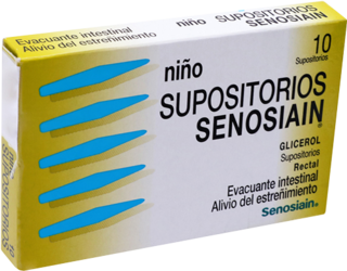 SUPOSITORIOS SEN 10 INF