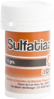 SULFATIAZOL POLVO SOBRE