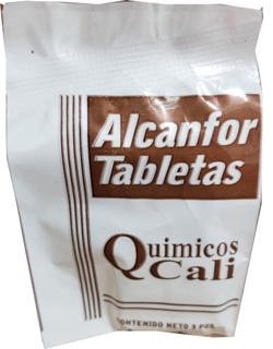 ALCANFOR SOBRE
