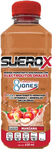 SUEROX 630 ML MANZANA