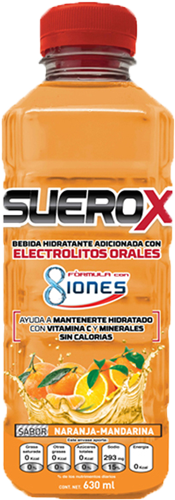 SUEROX 630 ML NARANJA-MANDAR