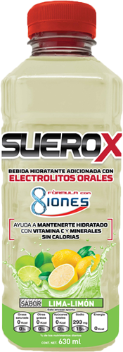 SUEROX 630 ML LIMA LIMON