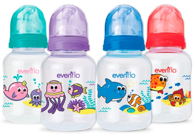 BIB EVENFLO 120ML AQUARIO CH