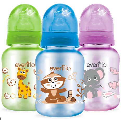 BIB EVENFLO 120ML COLORES CH