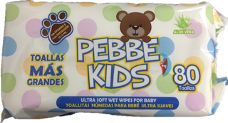 TOALLAS HUM PEBBE KIDS C/80