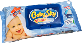TOALLAS HUM BABY SKY WIPES 80