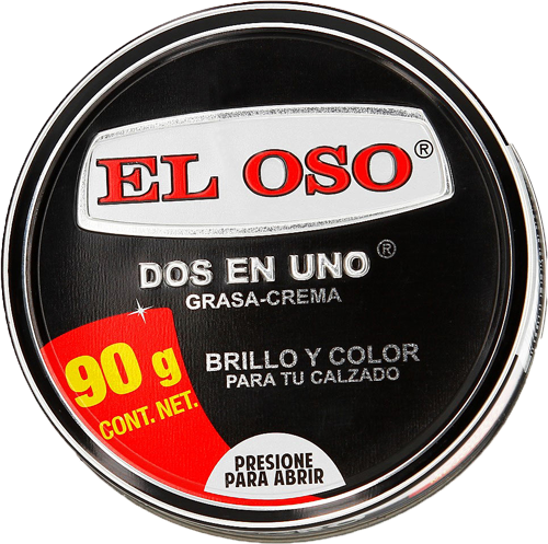GRASA EL OSO 90 GR. 2EN1 NEG