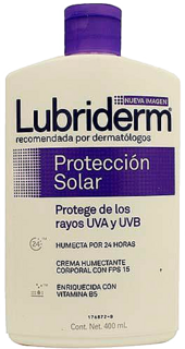 LUBRIDERM LIQ 400ML UV