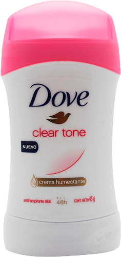 DOVE DESOD BARRA CLEAR    45GR