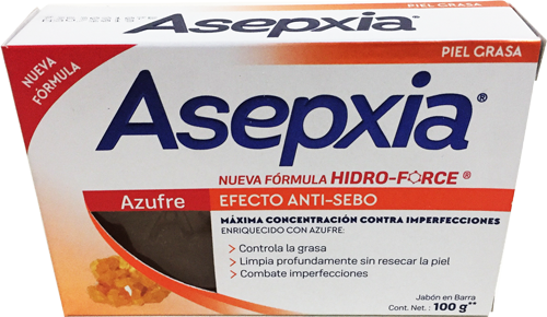 ASEPXIA JBN 100G AZUFRE