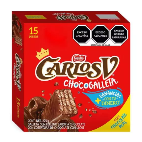 CARLOS V 15GR CHOCOGALLE CJ/15