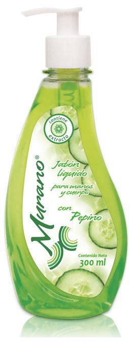 MURANO 300ML JABON PEPINO