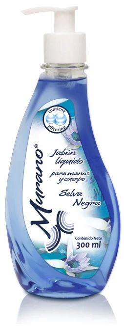 MURANO 300ML JABON SELVA NEGRA