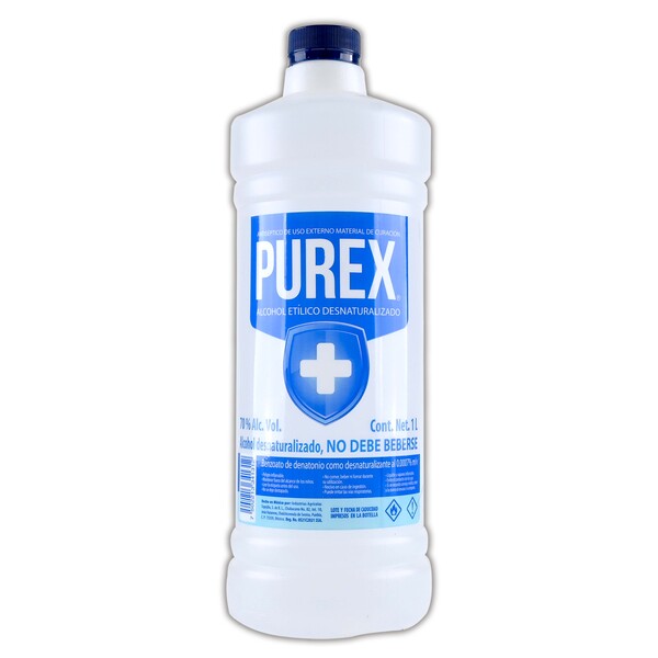 ALCOHOL PUREX AZUL 1000ML