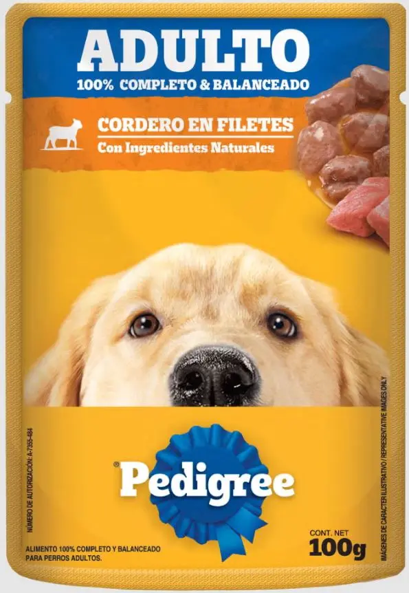 PEDIGREE SOB ADULTO  CORDERO