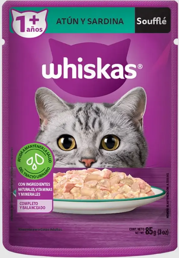 WHISKAS SOB ATUN Y SARDINA