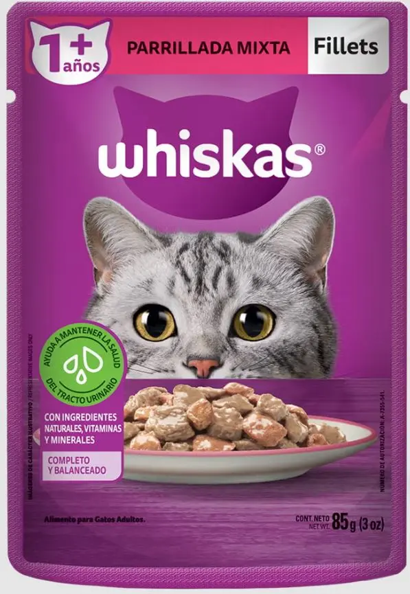 WHISKAS SOB PARRILLADA MIXTA